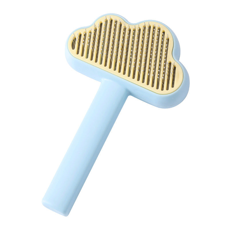 Pet Brushing Pet Self-cleaning Needle Comb Pet Hair Remover Pet Comb Batch