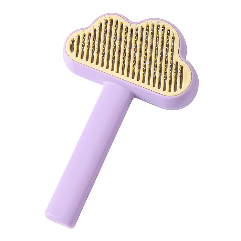 Pet Brushing Pet Self-cleaning Needle Comb Pet Hair Remover Pet Comb Batch