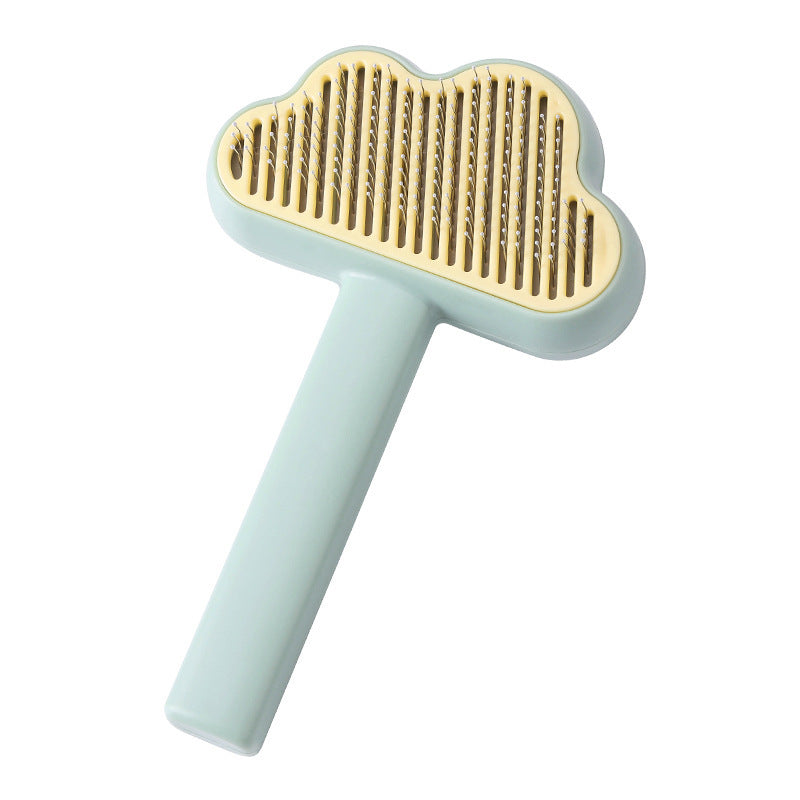 Pet Brushing Pet Self-cleaning Needle Comb Pet Hair Remover Pet Comb Batch